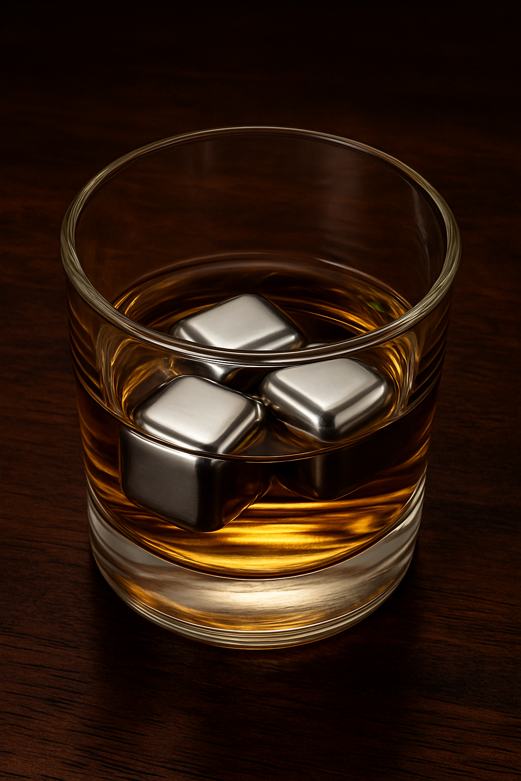 Reusable Whiskey Stones- Silver